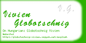 vivien globotschnig business card